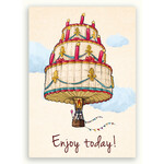 Zintenz Ansichtkaart Enjoy today