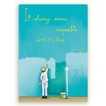 Zintenz Ansichtkaart It always seems impossible TL27