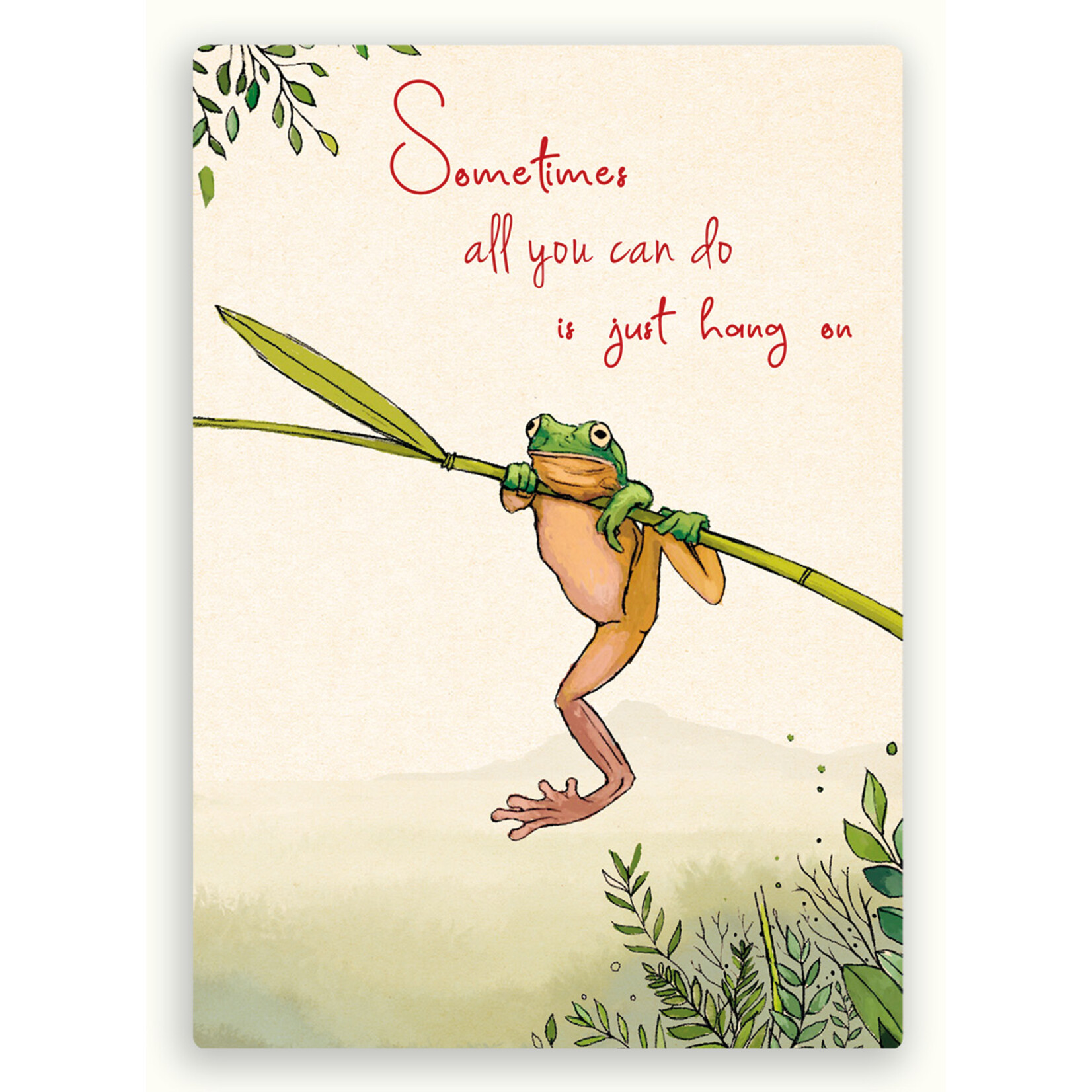 Zintenz Ansichtkaart Sometimes all you can do TL169