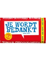 Tony's Chocolonely Nederland Tony Melk JE WORDT BEDANKT 180gr