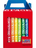 Tony's Chocolonely Nederland Tony Regenboog mixpack 6 kleine repen Proeverij
