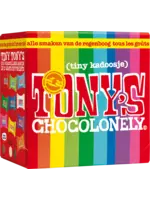 Tony's Chocolonely Nederland Tiny Tony giftbox mix 200gr ca 22 st