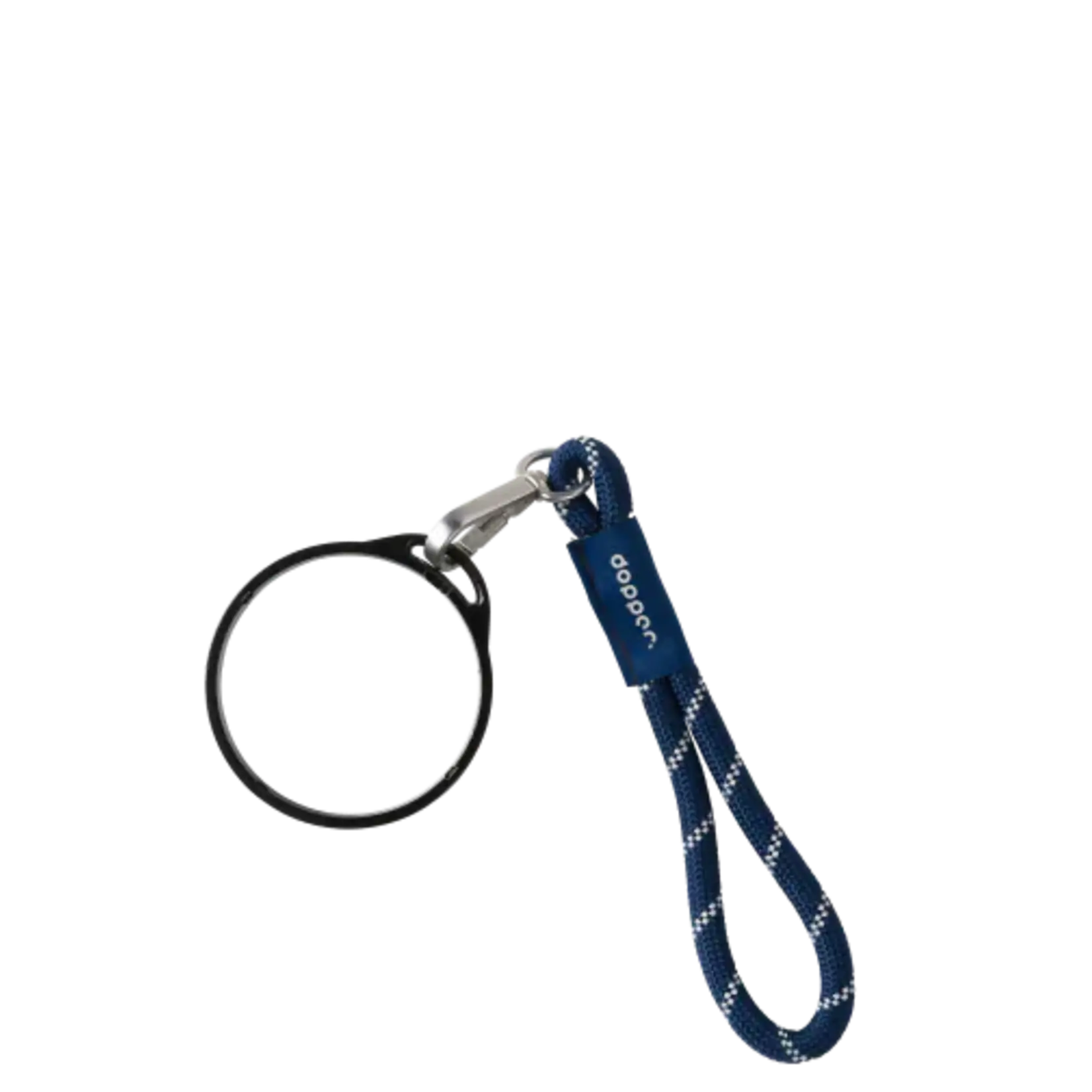 Dopper Dopper Wrist Cord Black en ring Midnight Silver