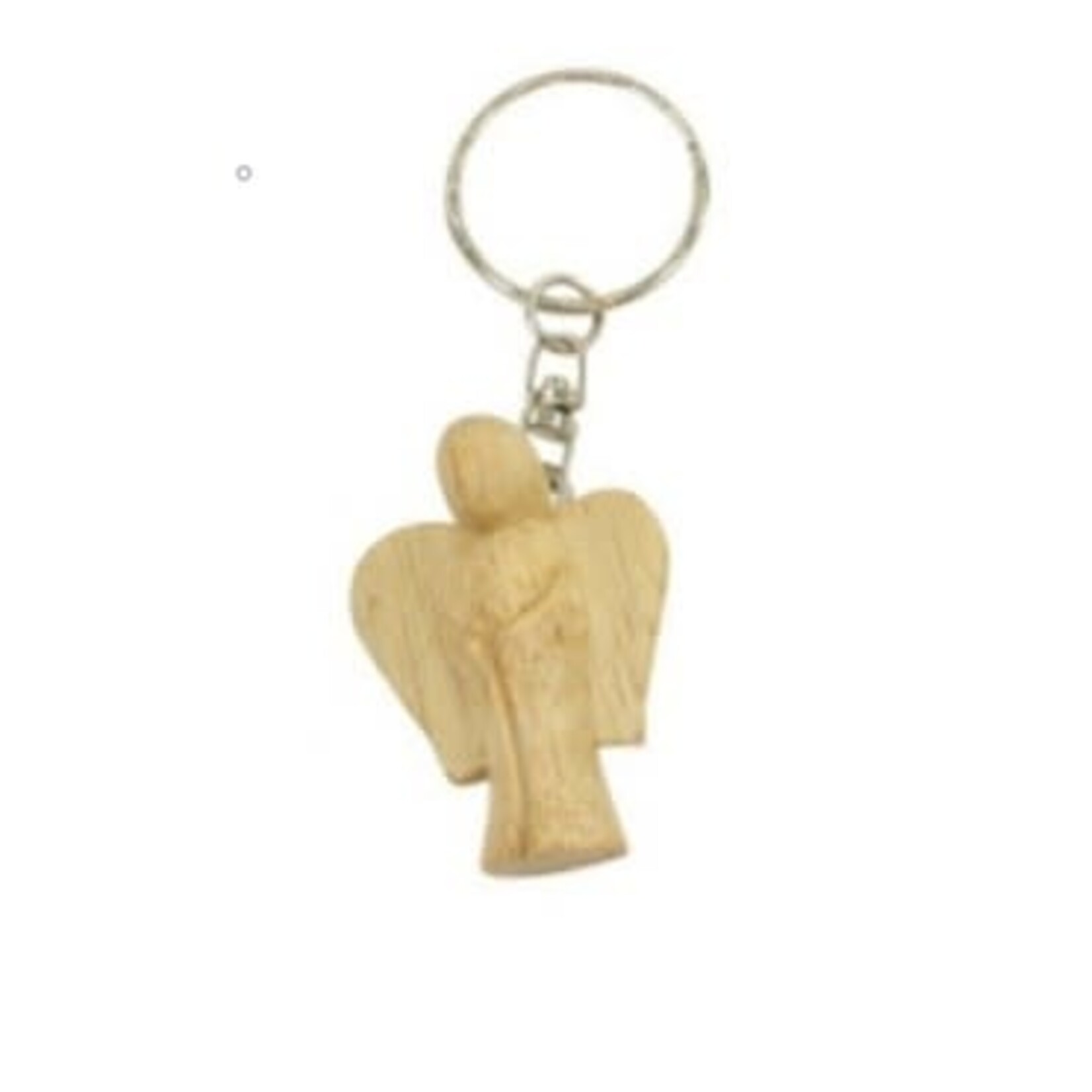 Sarana Sleutelhanger engel naturelhout - Indonesie