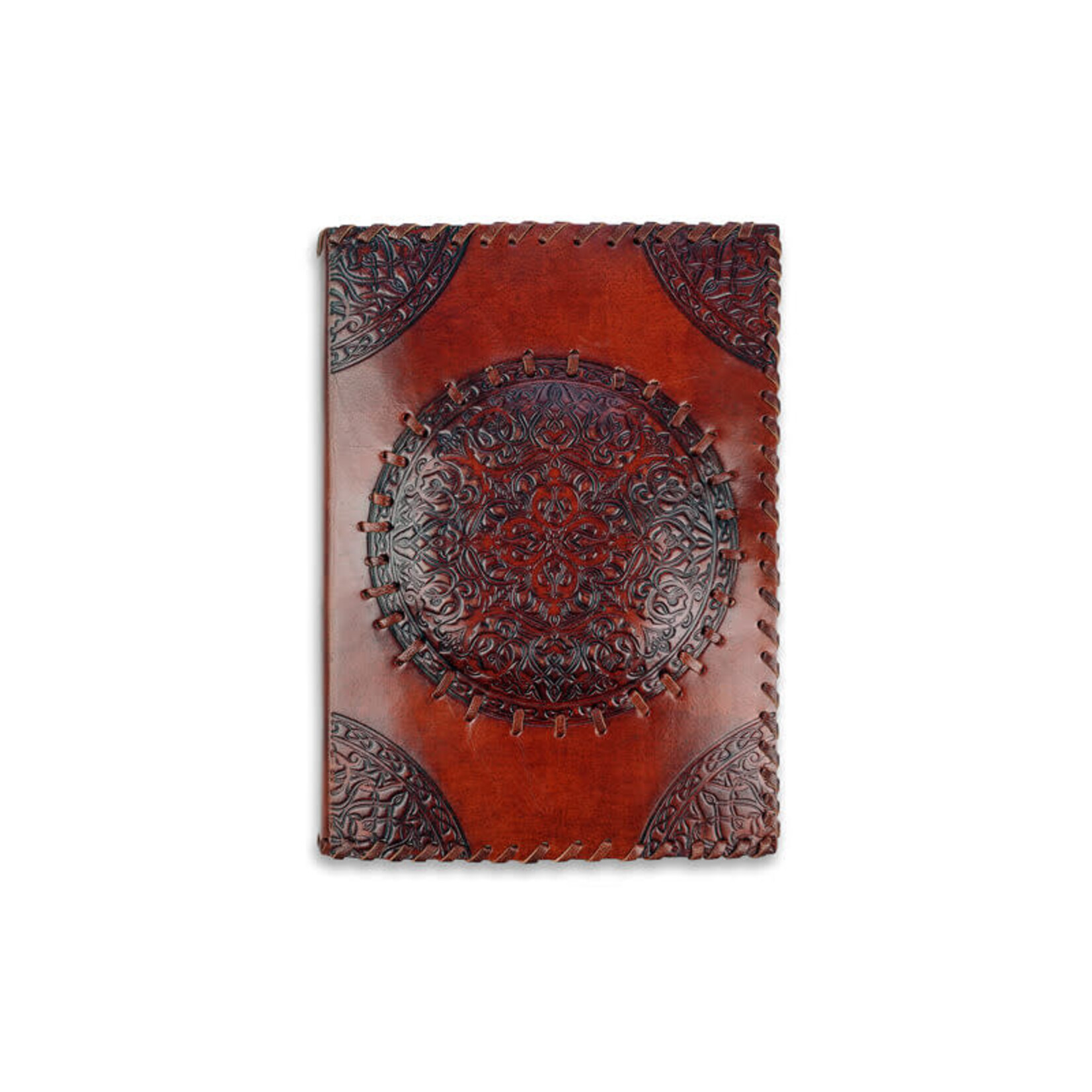 Only Natural Leren boek keltisch motief - India