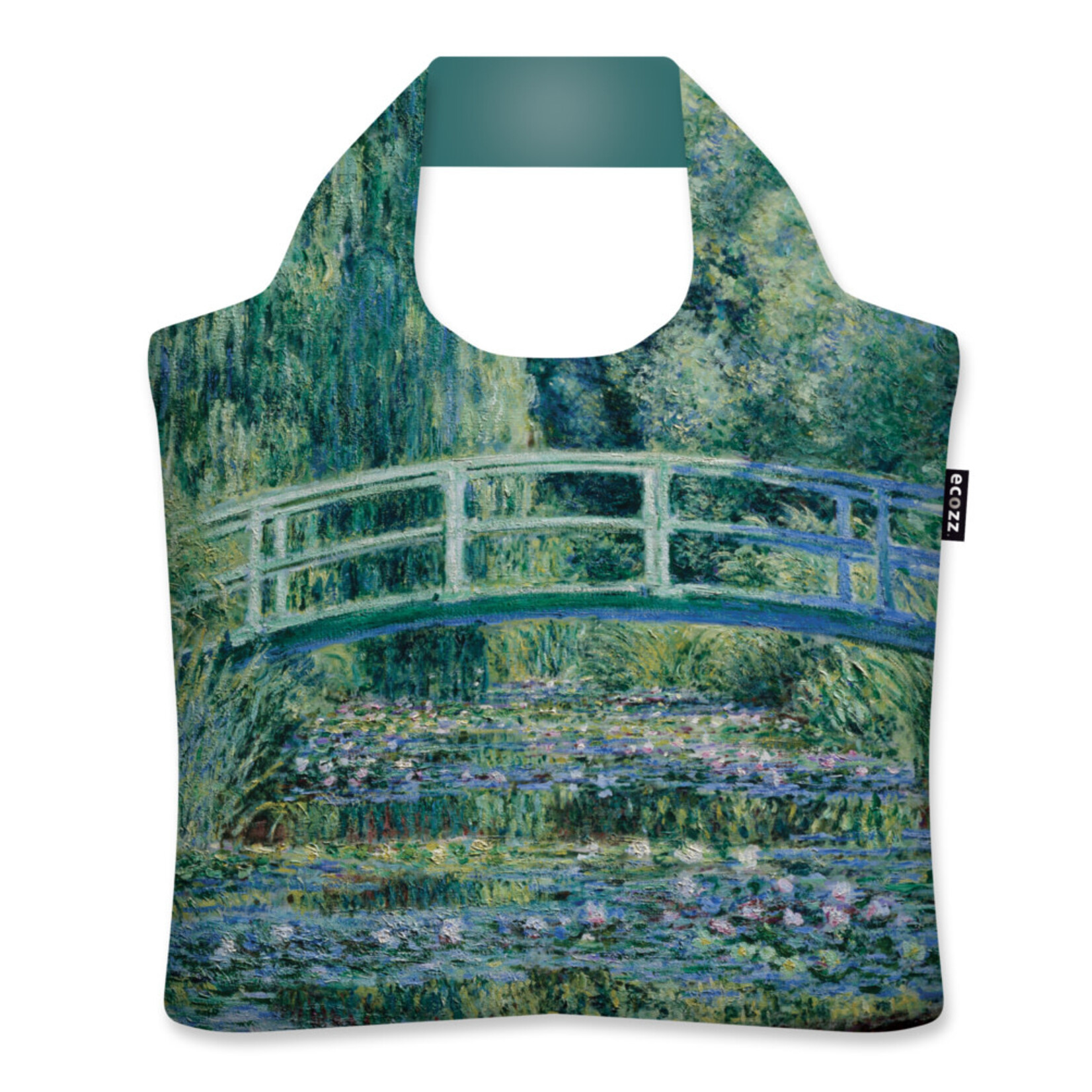 Bondgenoot en Partners PET tasje Waterlelies and the Japanese bridge - Claude Monet