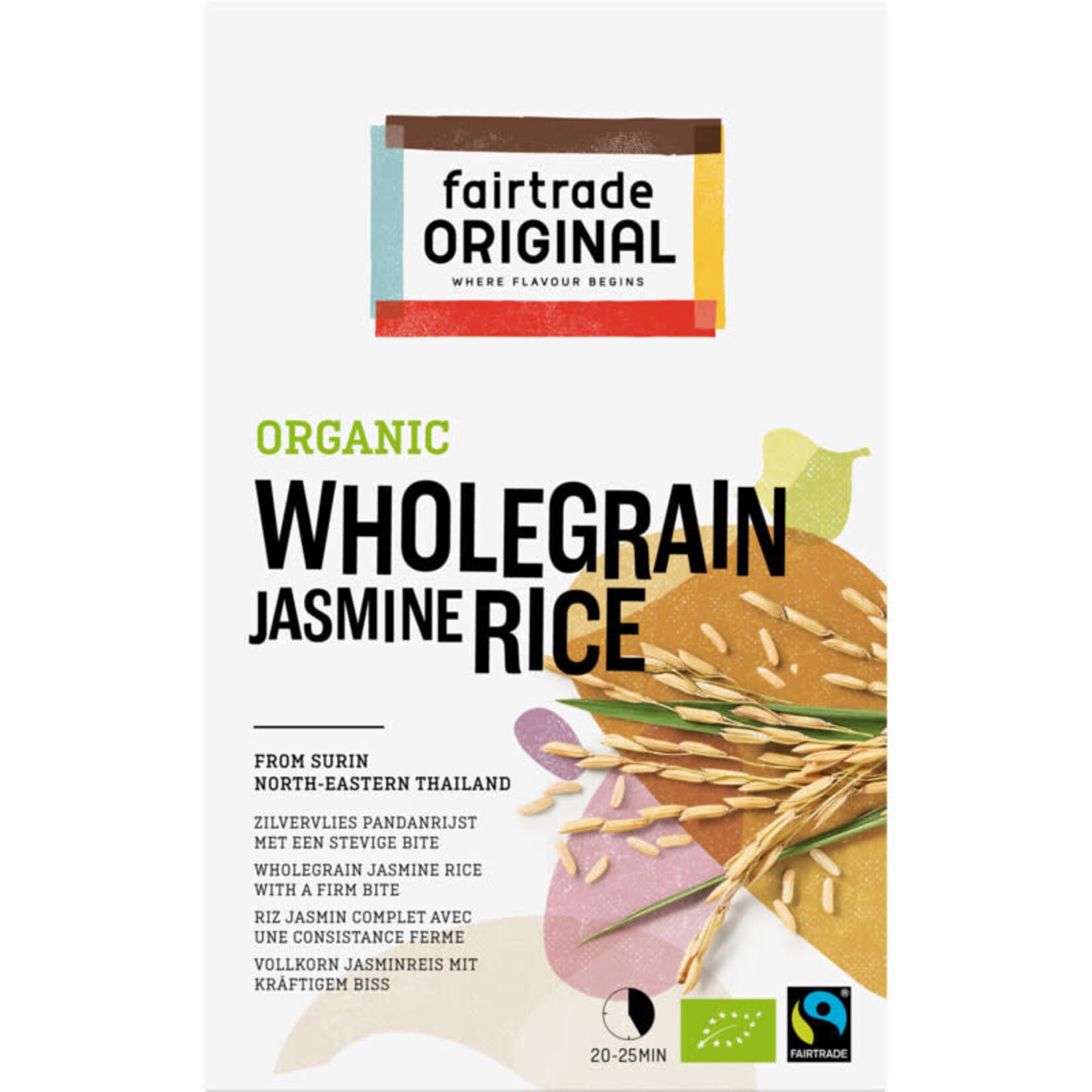 Fair Trade Original Fairtrade Original Jasmijn wholegrain rijst, MH 400g