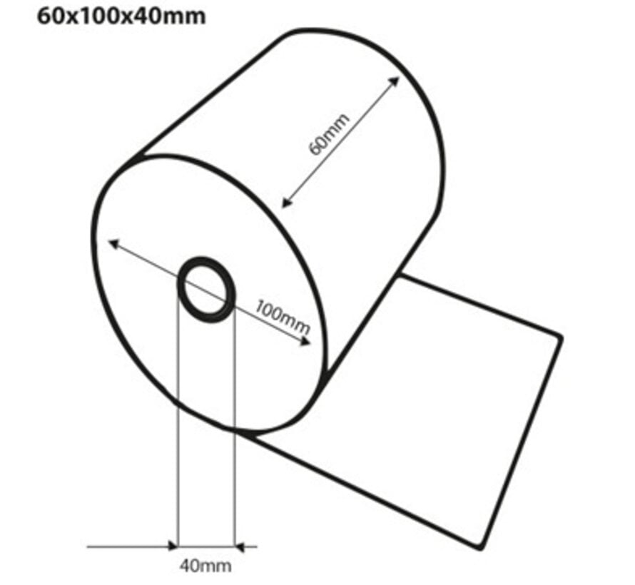 Bobine Thermique 60x100x40 mm