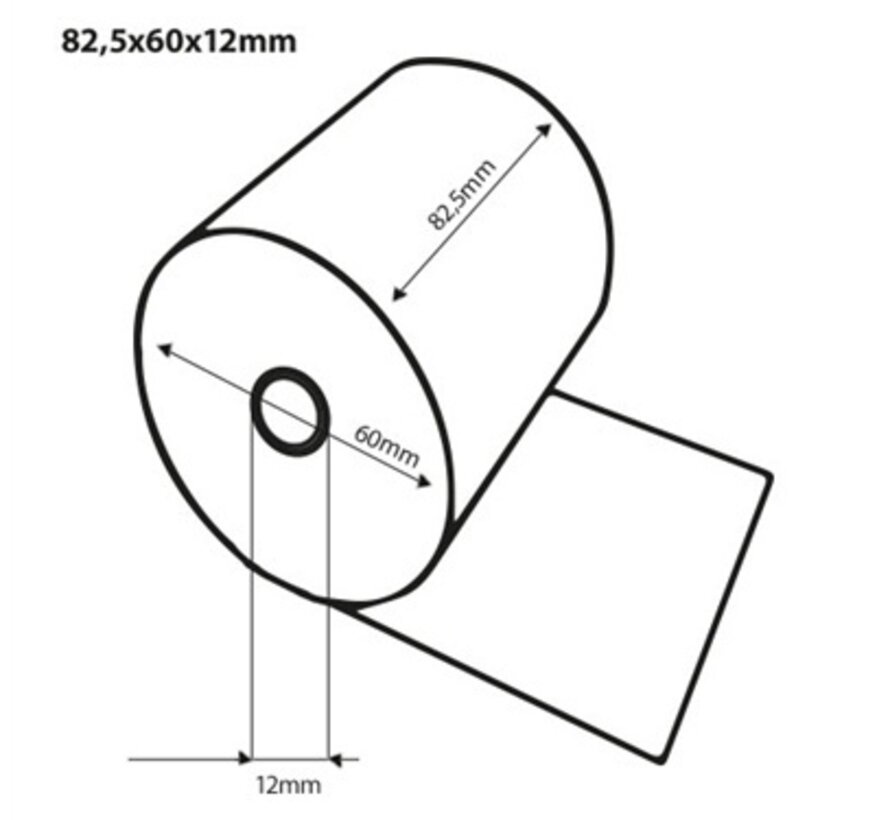 Bobine Thermique 82.5x60x12 mm - Revêtement intérieur