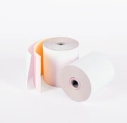 Rouleaux de caisse Rouleaux Triplo blanc/rose/jaune 76x70x12 mm