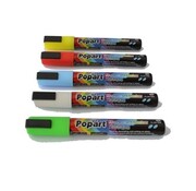 Popart Marqueurs craie 5mm - 5 couleurs