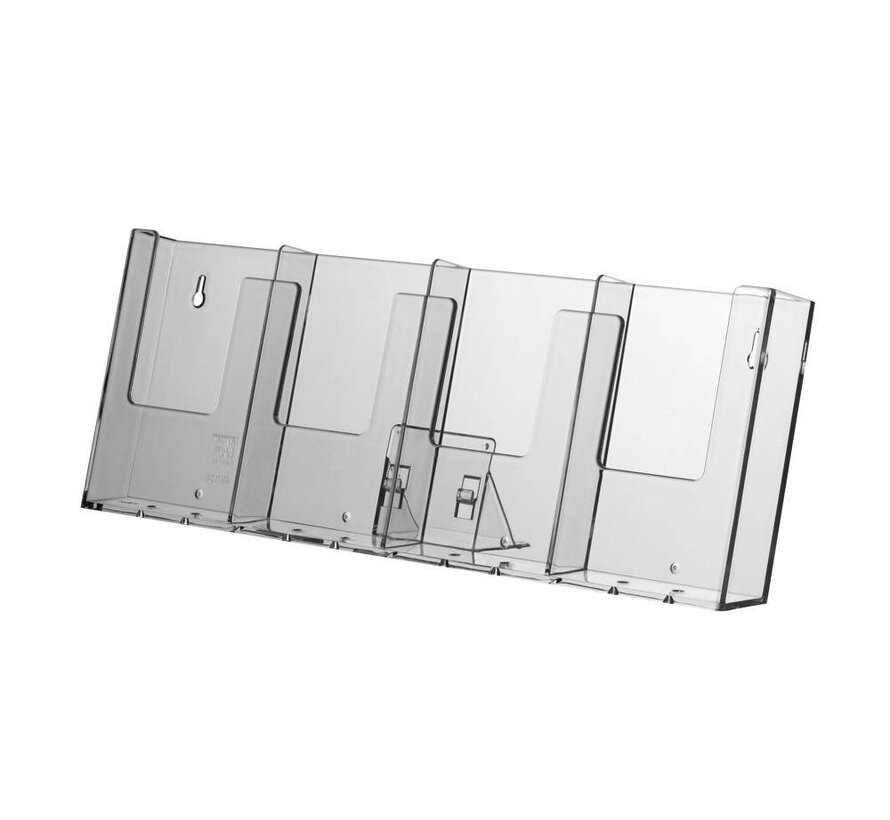 Porte-brochures à 4 inserts Universum pour 1/3 A4