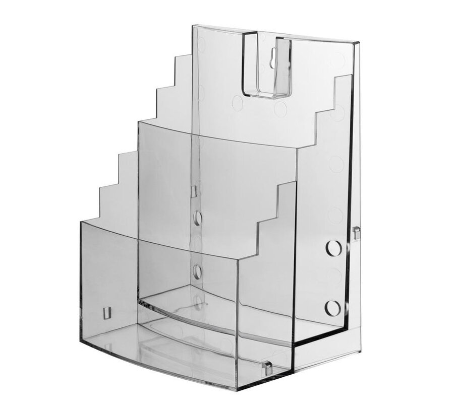 Porte-brochure 2 compartiments Vicia