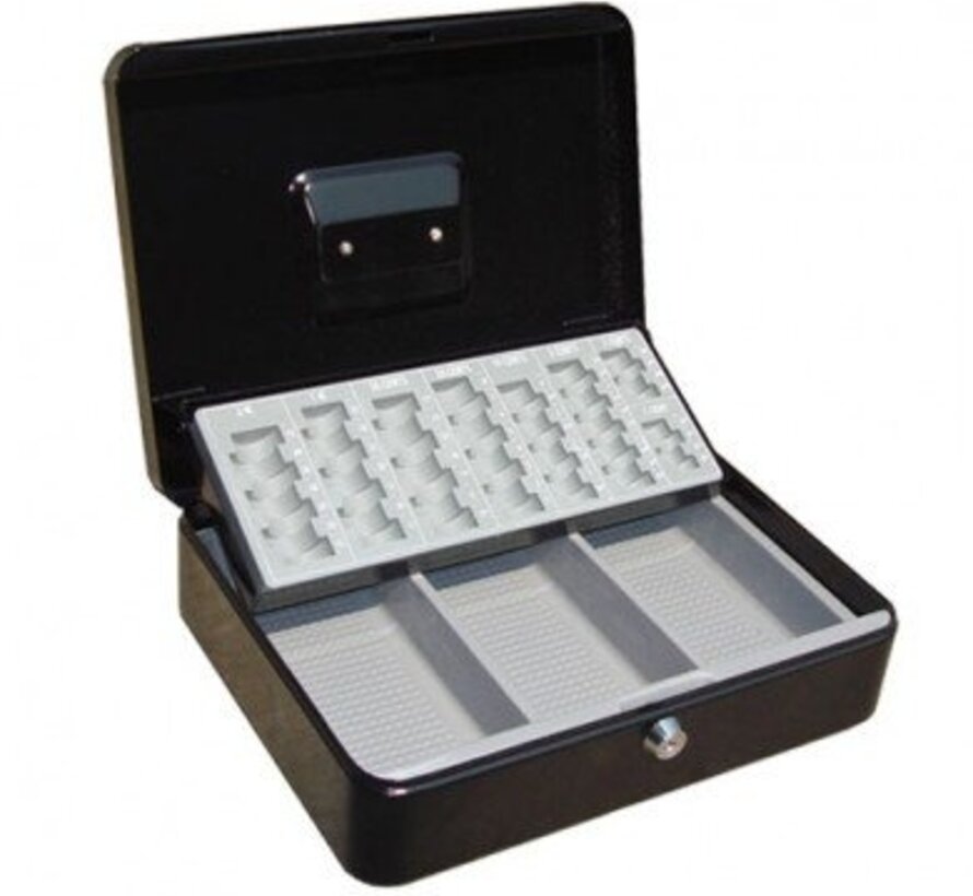 Acropaq Caisse à monnaie TS0015, noir