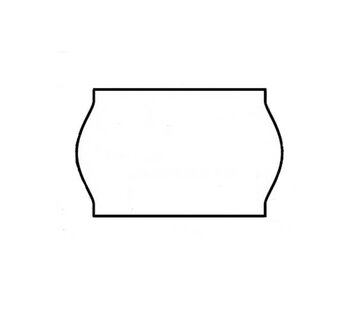 BLITZ étiquettes de prix 26x16 blanc - 1ds á 36 rouleau