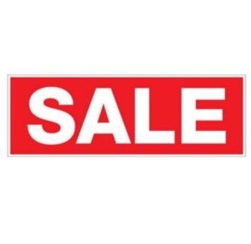 Etiquette adhésive SALE