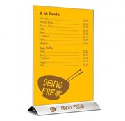 Porte-menu A5 Deluxe (portrait)