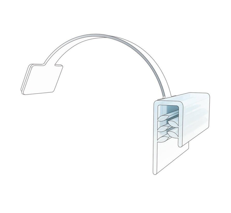 Grippeur + Twister aluminium (100 pièces)