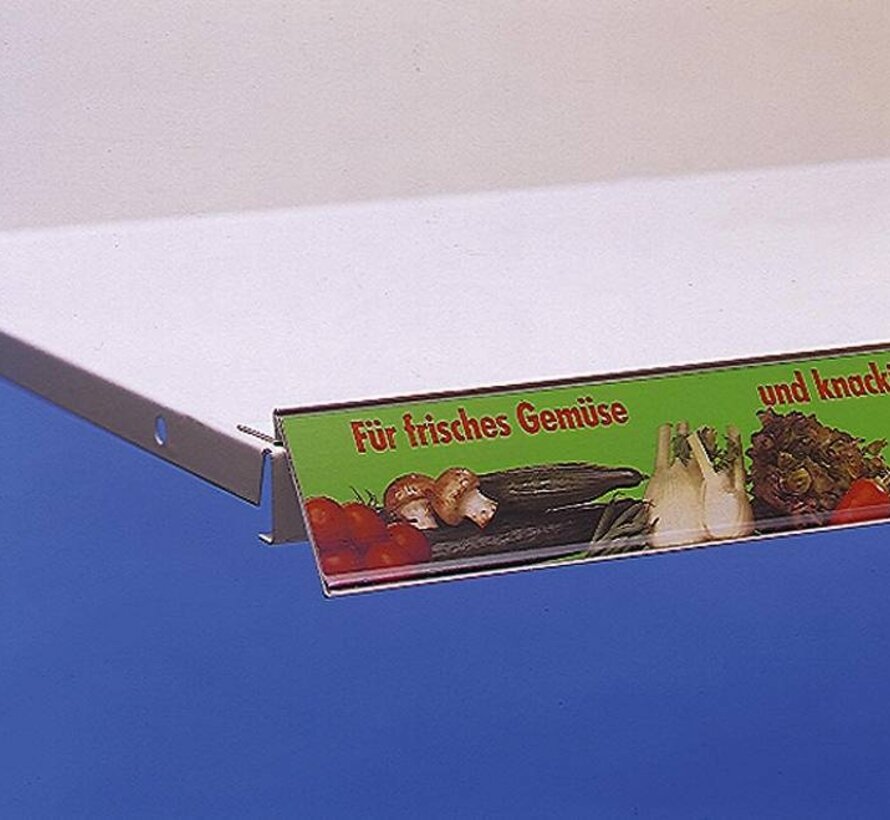 Reglette porte-étiquette HE/BE Insert 39 mm