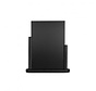 Porte-menu de table cadre bois coloris craie  A5 Classic - Noir