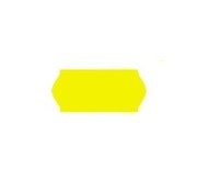 Uno étiquettes de prix 26x12 fluo jaune - 36 Rouleaux