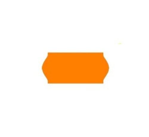 Uno étiquettes de prix 26x12 fluo orange - 36 Rouleaux