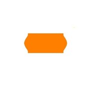 Printex étiquettes de prix 26x12 fluo orange - 36 rouleaux