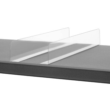 Séparateur avec fixation adhésive