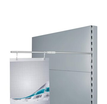 Porte-banderole téléscopique