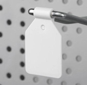 Clip tête de broche pour crochet panneau perforé