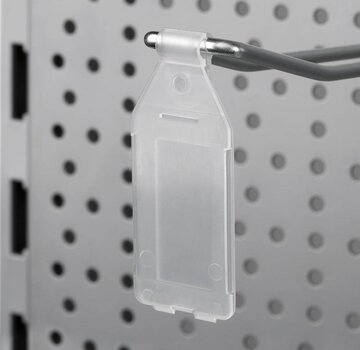 Boîtier porte-étiquette pour le rétroéquipement