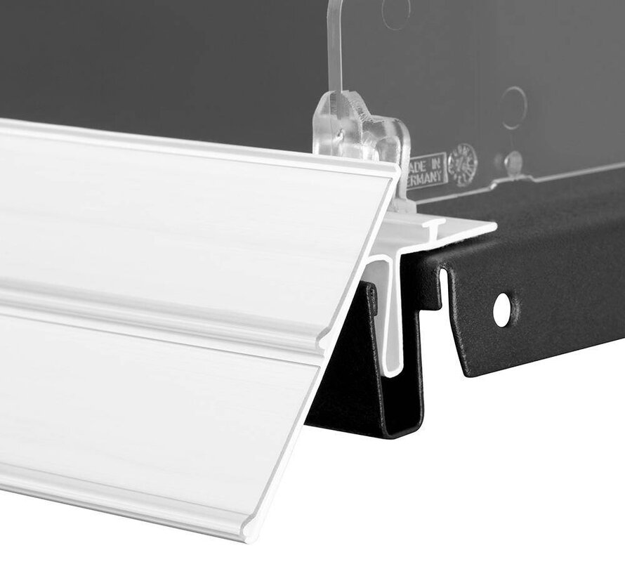 Reglette porte-étiquette HEP 26 mm double