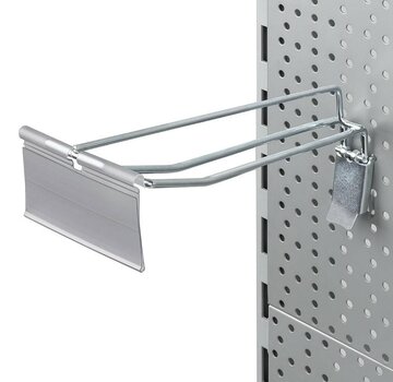 Crochet double Perfowand avec pince et porte-étiquette