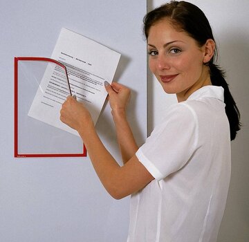 Pochette magnétique - argent