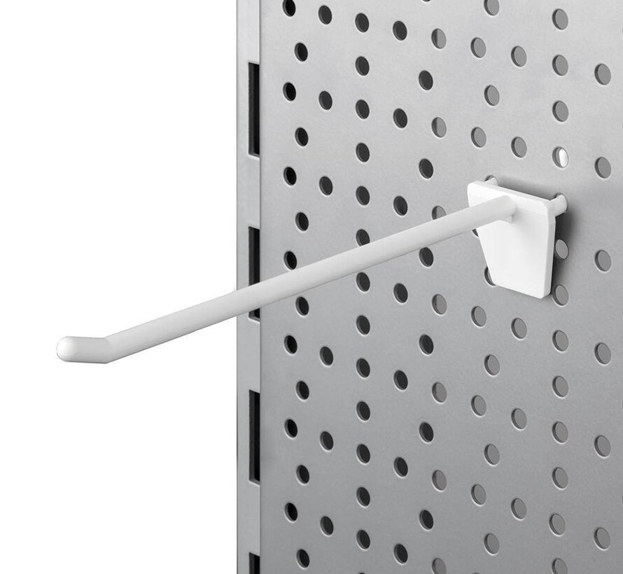 Crochet simple pour parois perforées 25mm