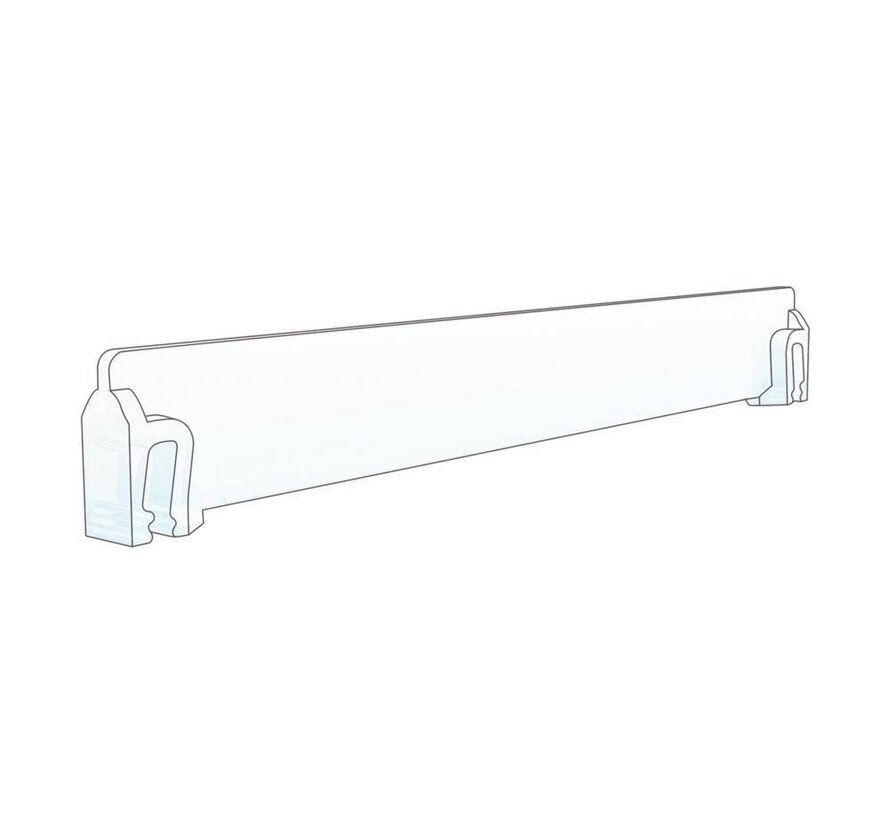 Séparateur droit, sans butoir