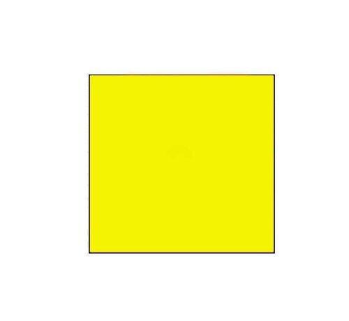 METO Etiquettes prix 29x28 fluor jaune - 1 paquet de 30 rouleaux