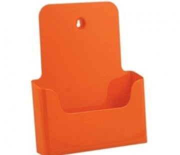 Porte-brochures orange