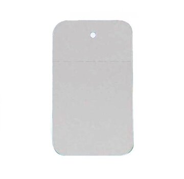 Etiquette à trou 30x50 mm perforation blanche - 1000/rouleau