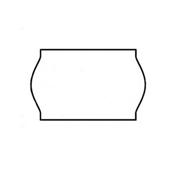 Etiquettes de prix 26x16 blanc Universel - 36 rouleaux