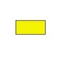 Etiquettes de prix 26x12 rectangulaires jaune - 36 rouleaux