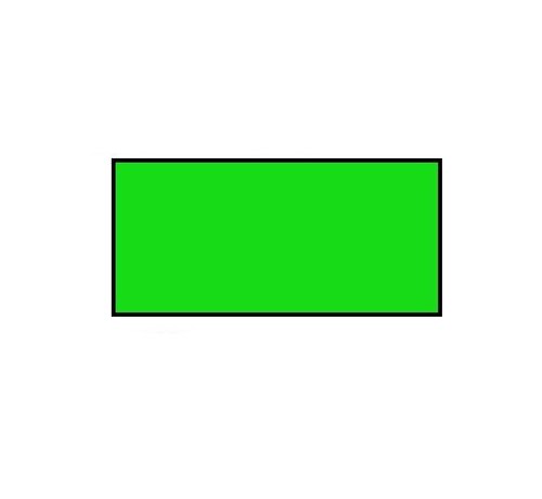 BLITZ Etiquettes de prix 26x12 rectangulaires vert - 36 rouleaux