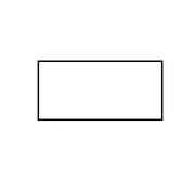 Etiquettes de prix 26x12 rectangulaires blanc Universel - 36 rouleaux