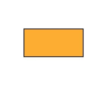 Etiquettes de prix 26x12 rectangulaires fluor orange Universel -  36 rouleaux