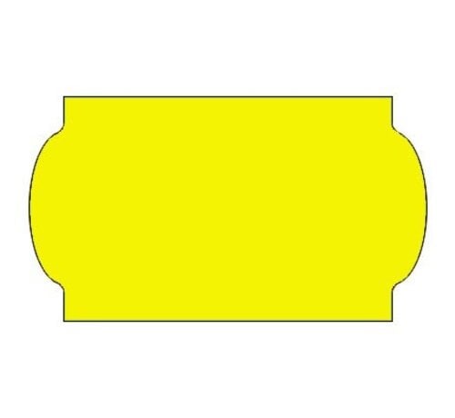 BLITZ Etiquettes de prix 32x19 fluor jaune -  30 rouleaux