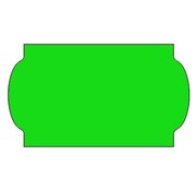 METO Etiquettes de prix 32x19 vert fluo - 30 rouleaux