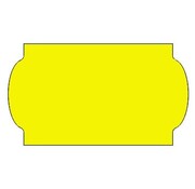 METO Etiquettes de prix 32x19 jaune fluo - 30 rouleaux