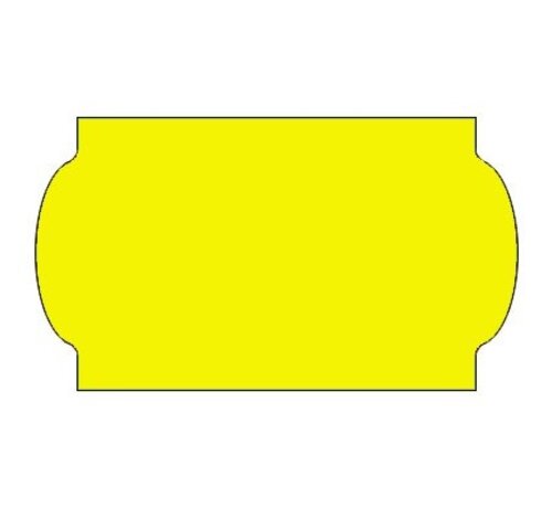 Etiquettes de prix 32x19 jaune fluo universel -30 rouleaux