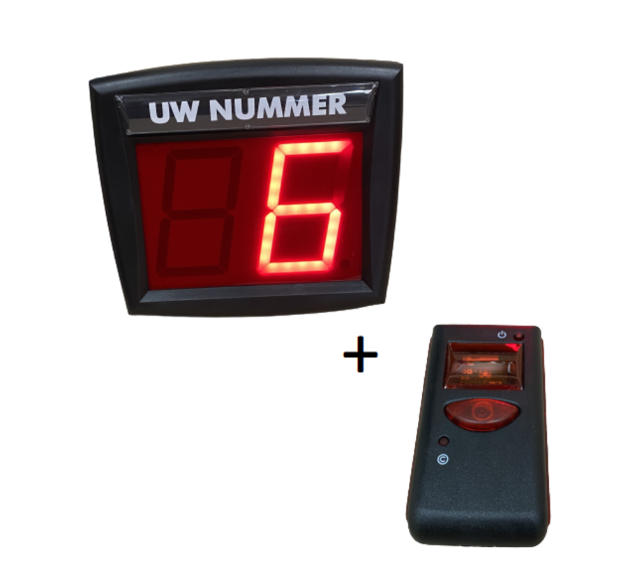 Système de numérotation avec écran Ecom + télécommande.
