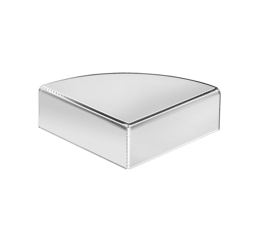 Support de produits en coin de table